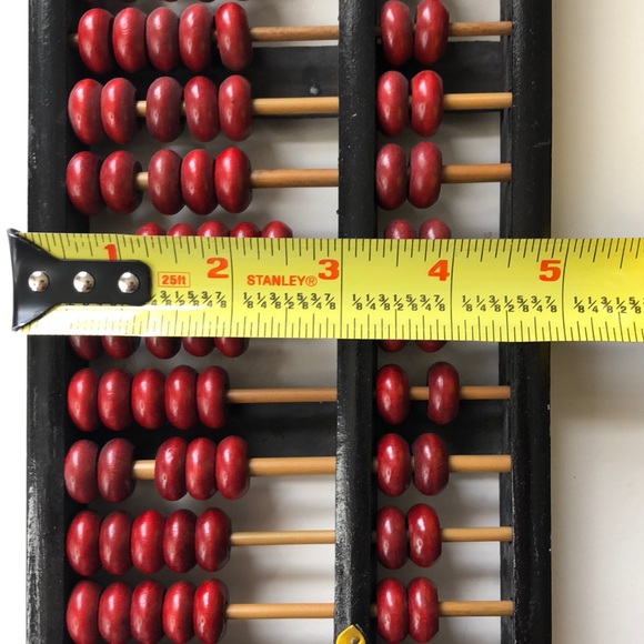 Set of Two Vintage Working Abaci + Abacus Book